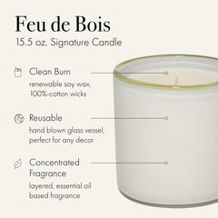 LAFCO New York Feu de Bois hand-blown glass vessel showcases craftsmanship
