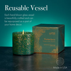 Gift-ready packaging for LAFCO New York Woodland Spruce candle