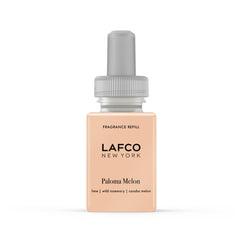 LAFCO Paloma Melon Pura refill vial shows long-lasting fragrance up to 2 weeks.
