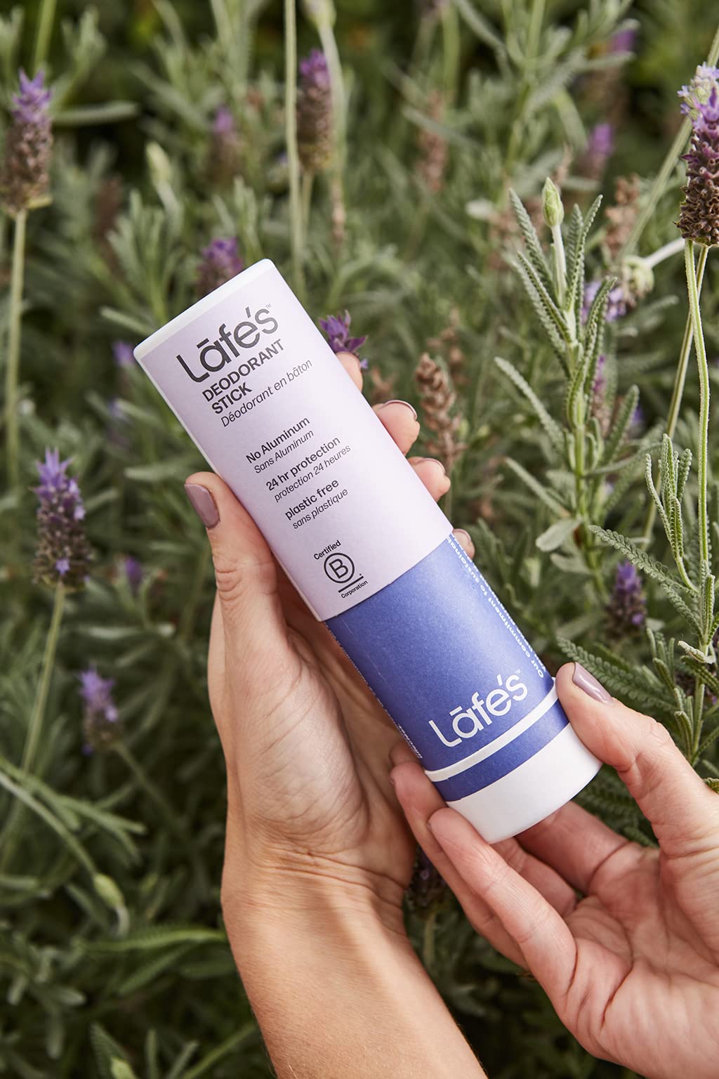 Lafe's plastic-free packaging supports recyclable and compostable disposal
