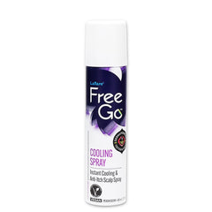 Laflare cooling spray for braiding cools the scalp and eases heat during styling sessions.