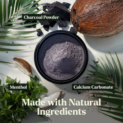 Lagunamoon 50g charcoal powder packaging