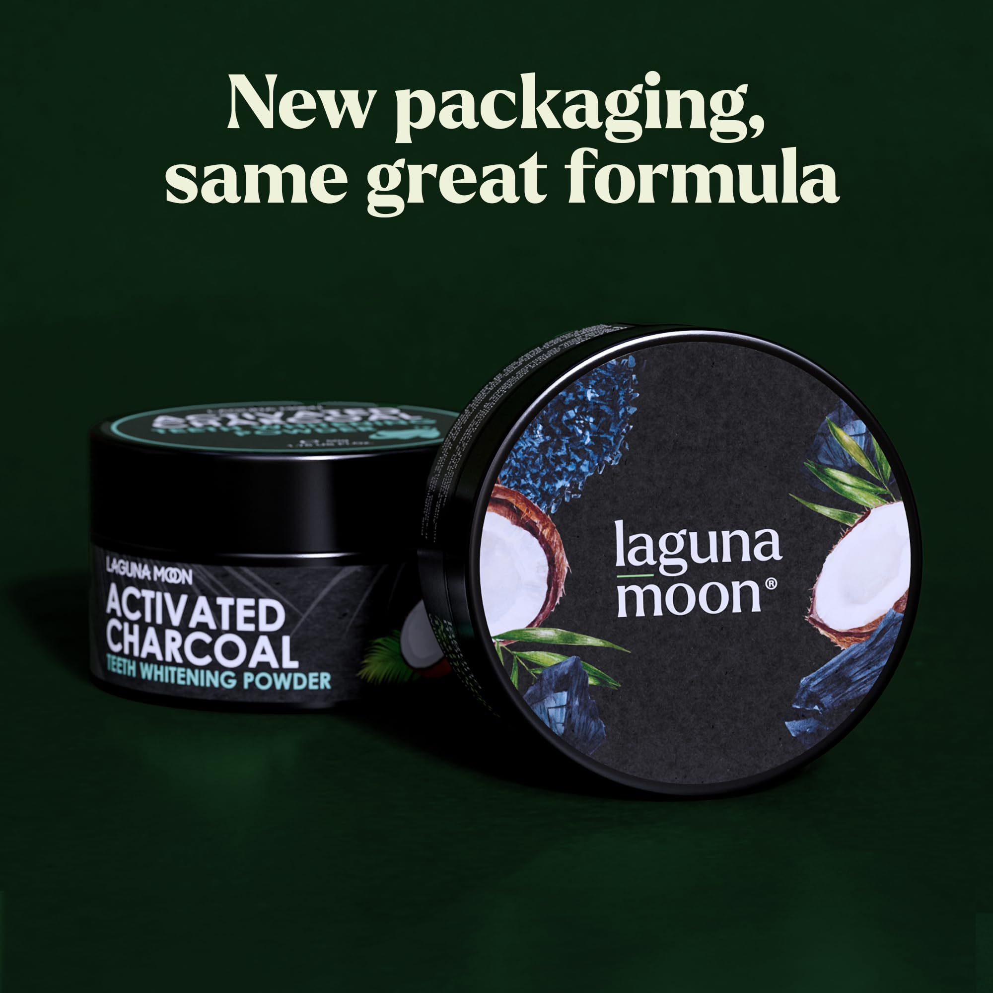 Powder with spoon for easy application