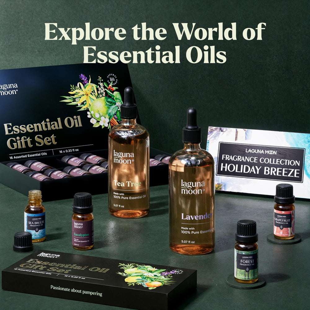 LagunaMoon Lavender Essential Oil packaging box