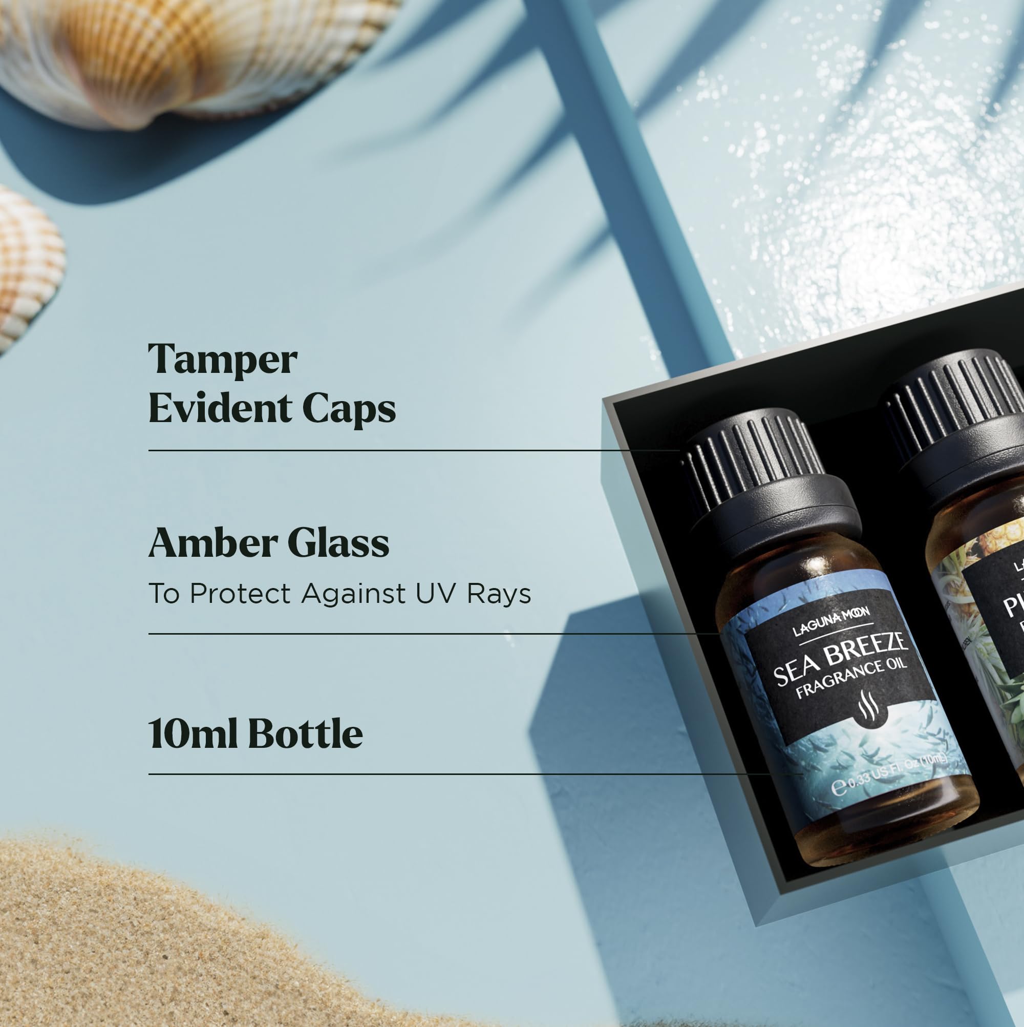 Grapefruit fragrance oil bottle from Lagunamoon Summer Set