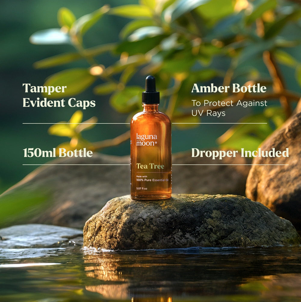 Tea tree oil used in candles and DIY cleaning products