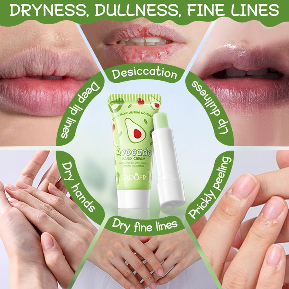LAIKME avocado lip balm stick keeps lips soft and smooth all day.