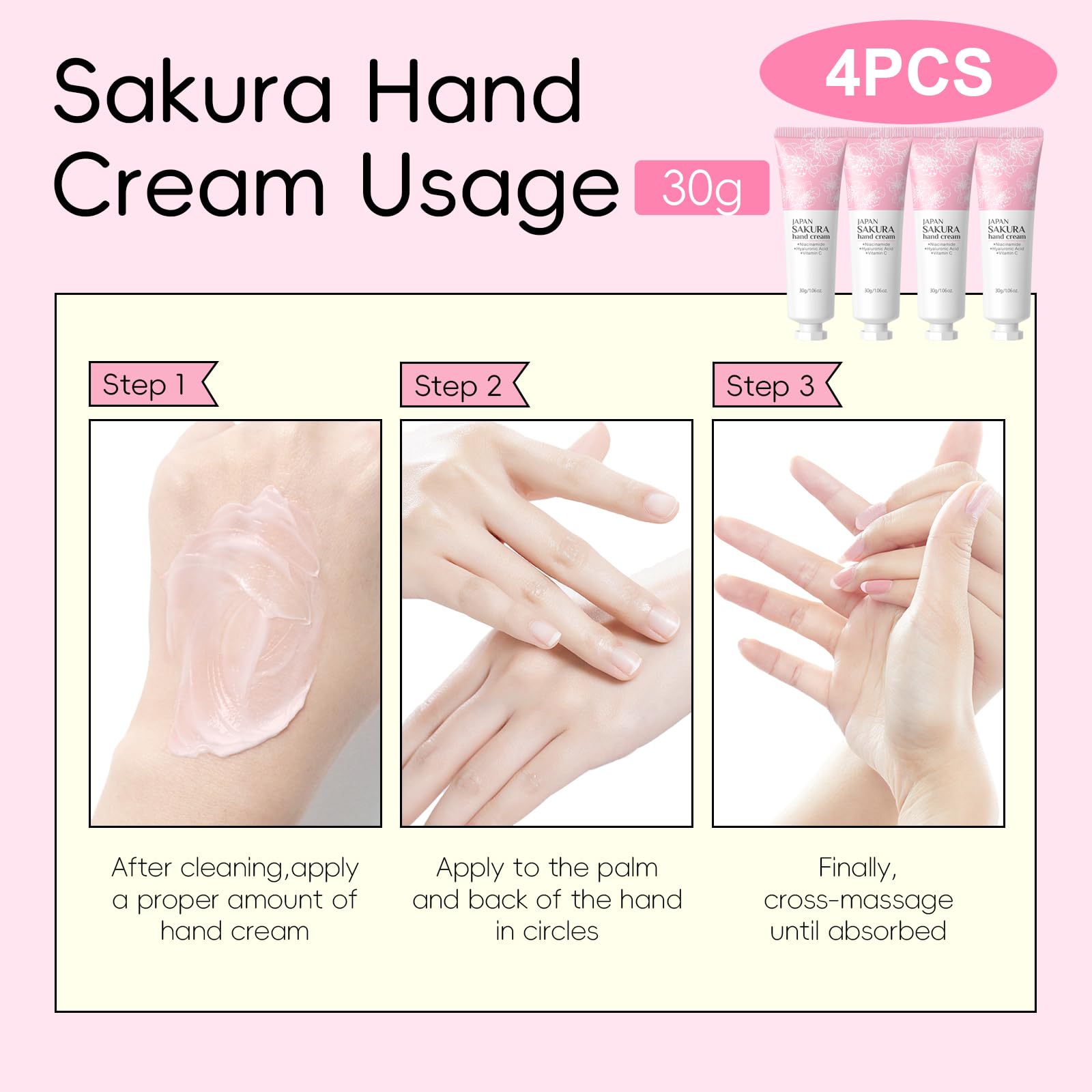 LAIKME hand cream travel-size pocket tubes ideal for purses and on-the-go.