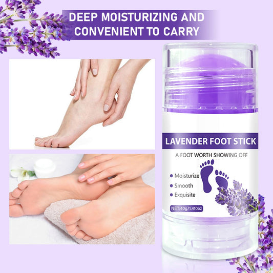 LAIKME no-touch foot balm stick for easy application