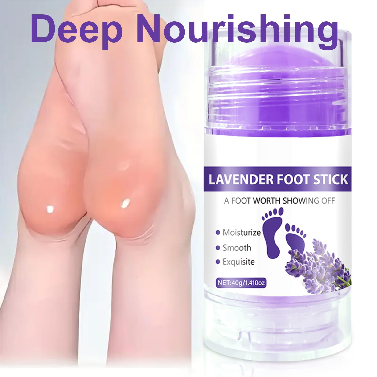 LAIKME quick-absorbing foot balm for daily use