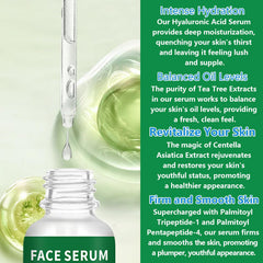 LAKIBOLE tea tree clarity ingredients close-up suggests oil balance and fresh feel