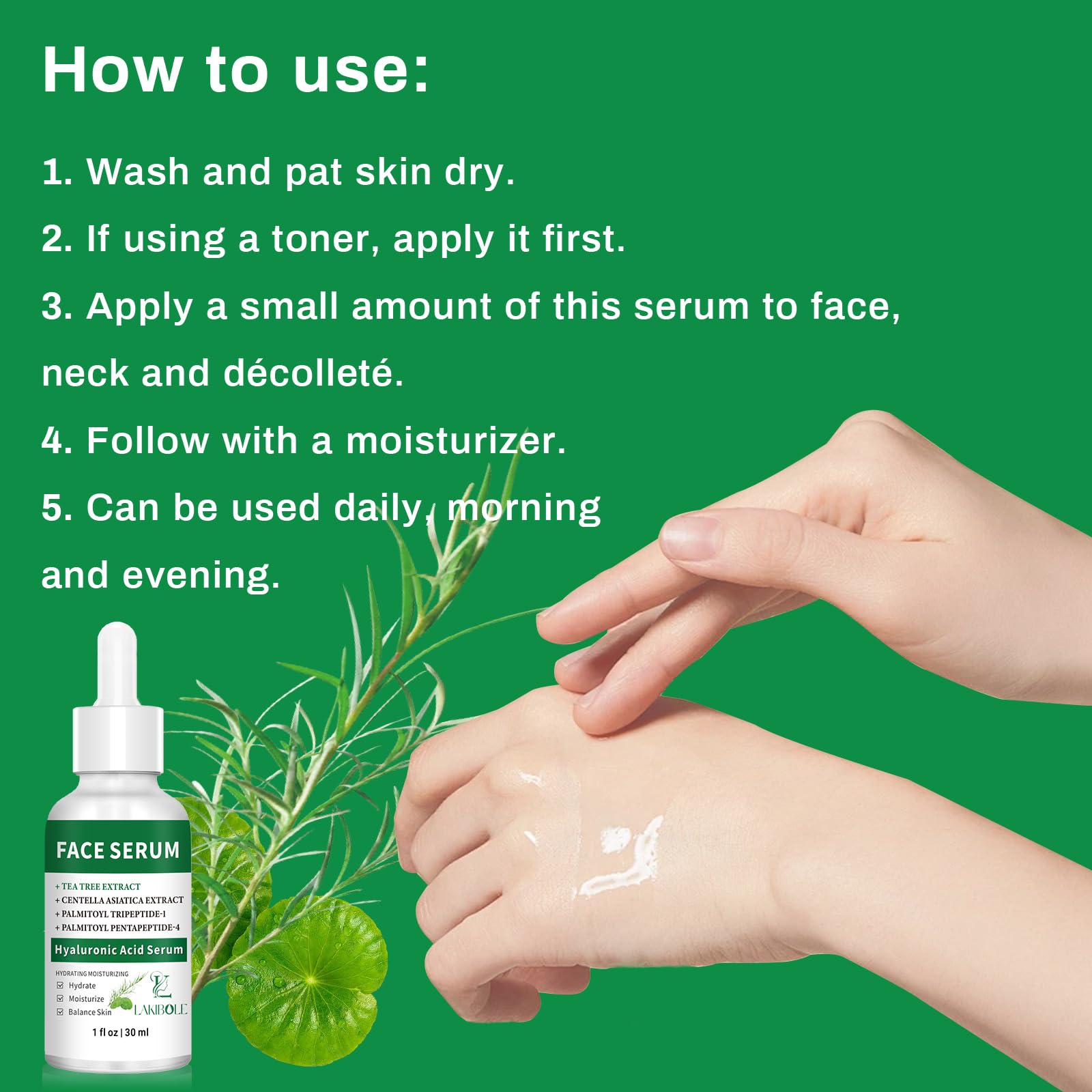LAKIBOLE 30ml bottle front view indicates portable daily hydration