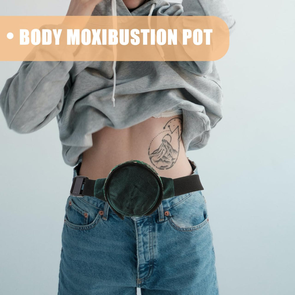 Velvet single-layer smoke filter cover on moxibustion box