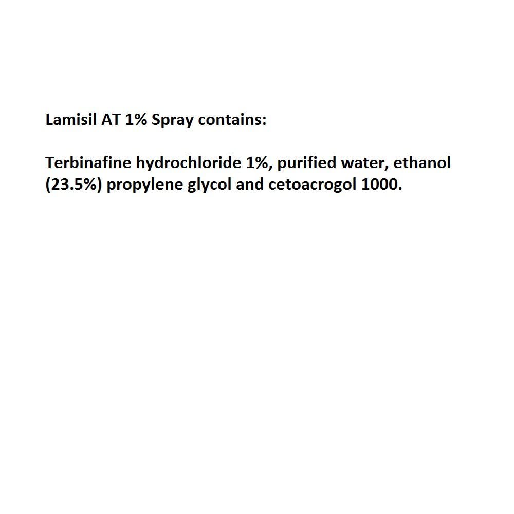 Lamisil 1% spray in action for foot care and relief.