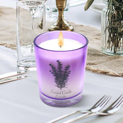 Lamway lavender candle as a stocking stuffer idea for holidays.