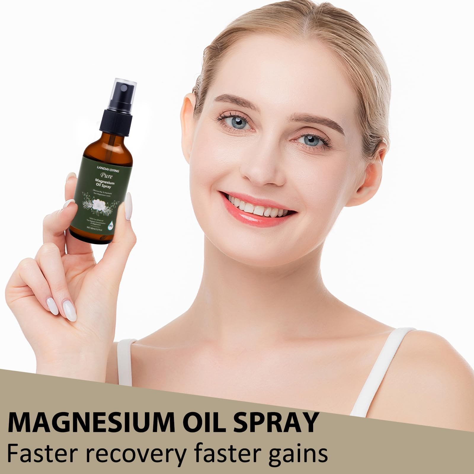 LANDAI QYING magnesium oil for feet, body and skin