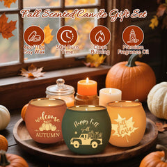 Apple Pie scented candle in 4oz soy jar