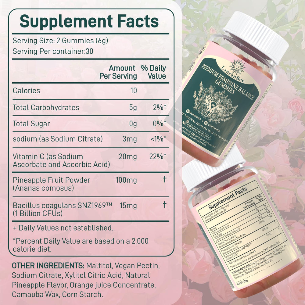 Serving count and product details on pouch graphic