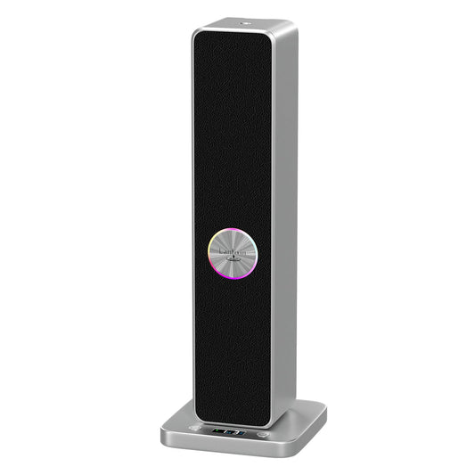 LANTIXIN waterless diffuser in silver shows nano atomization for long-lasting scent.