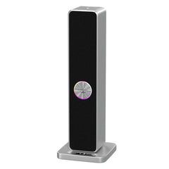 LANTIXIN waterless diffuser in silver shows nano atomization for long-lasting scent.