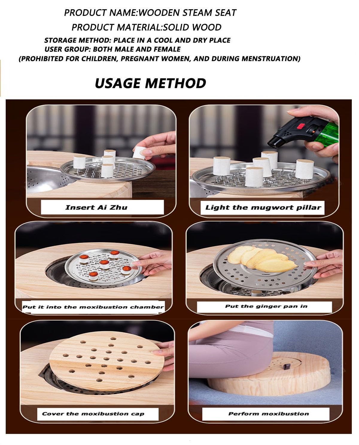 Ergonomic solid wood construction with high load capacity