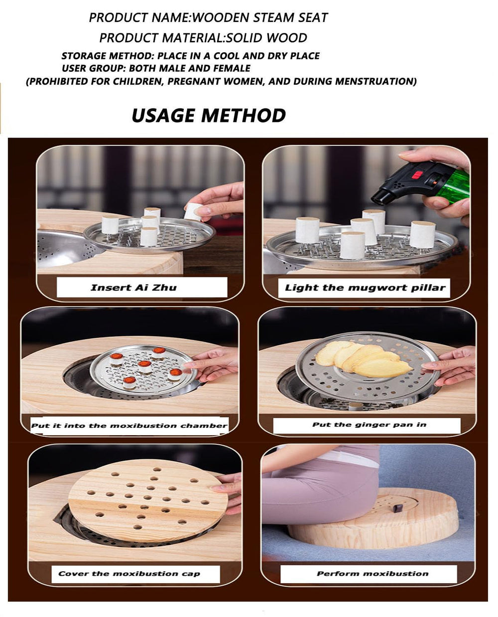 Ergonomic solid wood construction with high load capacity