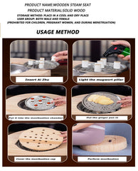 Ergonomic solid wood construction with high load capacity