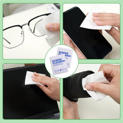 Laptop screen cleaning wipes