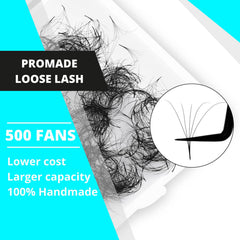 Larealsh pointy base lashes, strong lash bond, longer wear between fills.