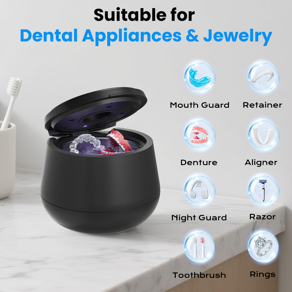 200ml tank with shelf and tweezers for jewelry cleaning