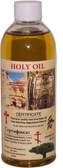 Large Holy Oil from Bethlehem in a 300 ml bottle with Certificate of Authenticity