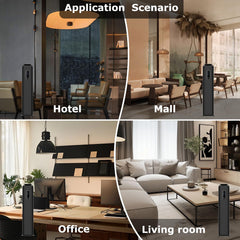 Large room diffuser installation in modern space