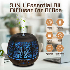Large room ultrasonic essential oil diffuser