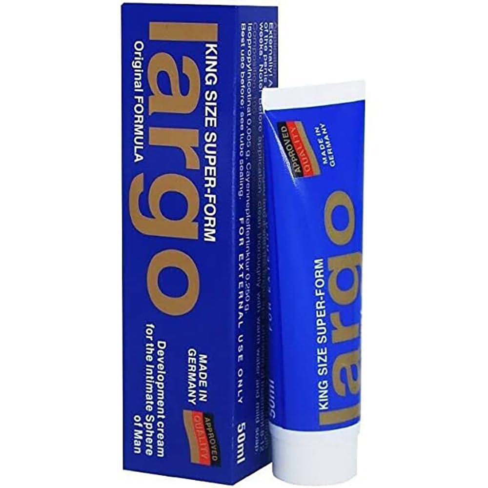 Largo King Size male enhancement cream bottle front view