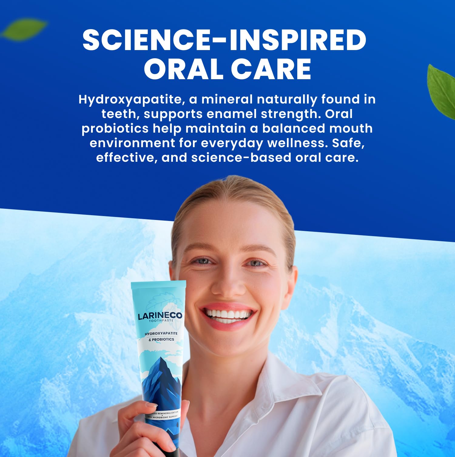 Gum care botanicals chamomile and myrrh in toothpaste