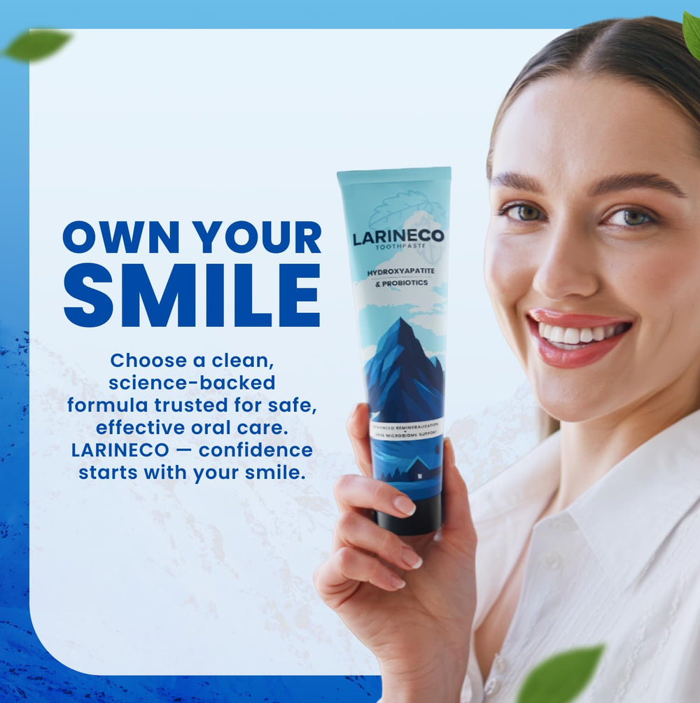Xylitol sweetener in Larineco toothpaste