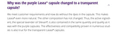 Lasea 14 liquid capsules package