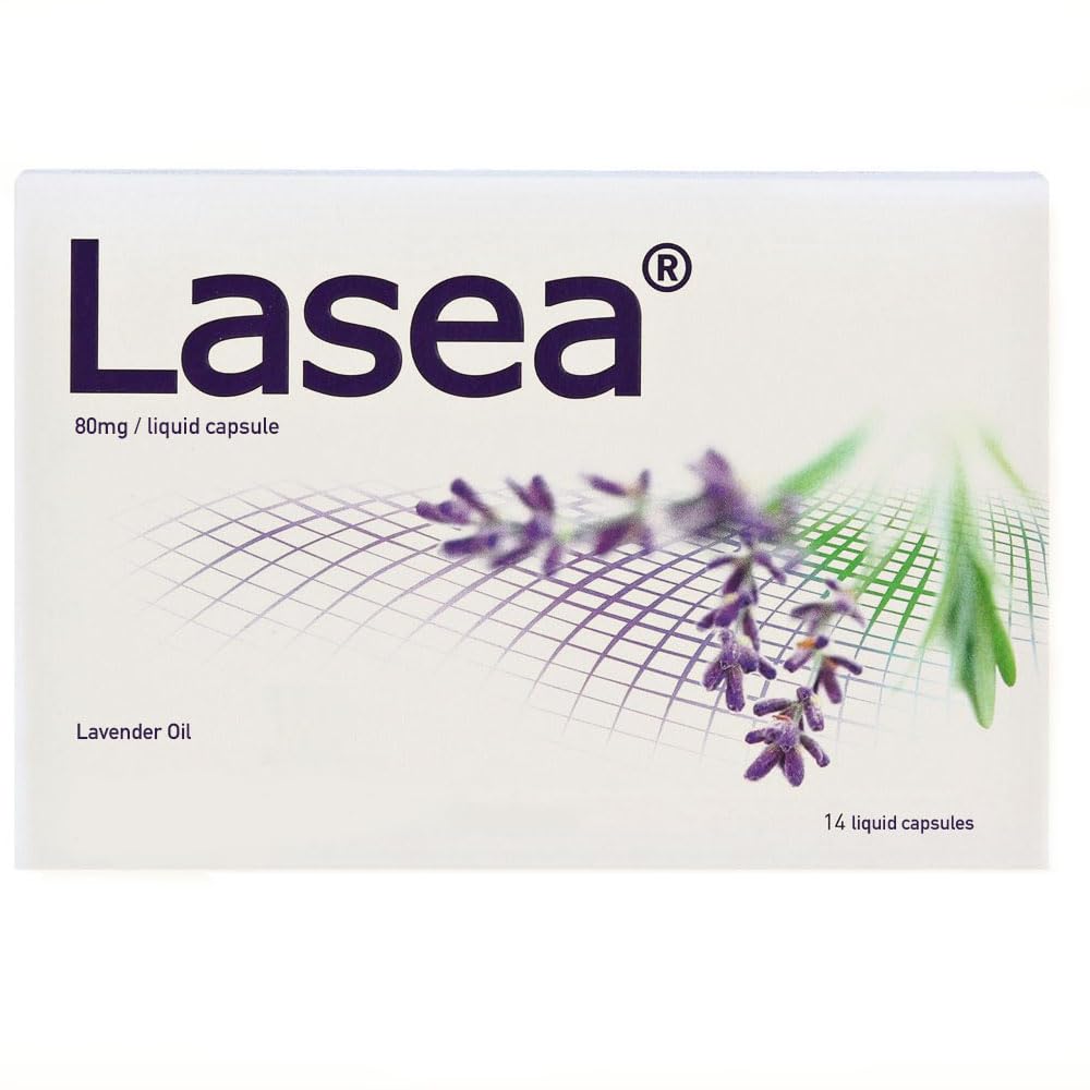 Front view of Lasea Liquid Capsules 14-count package