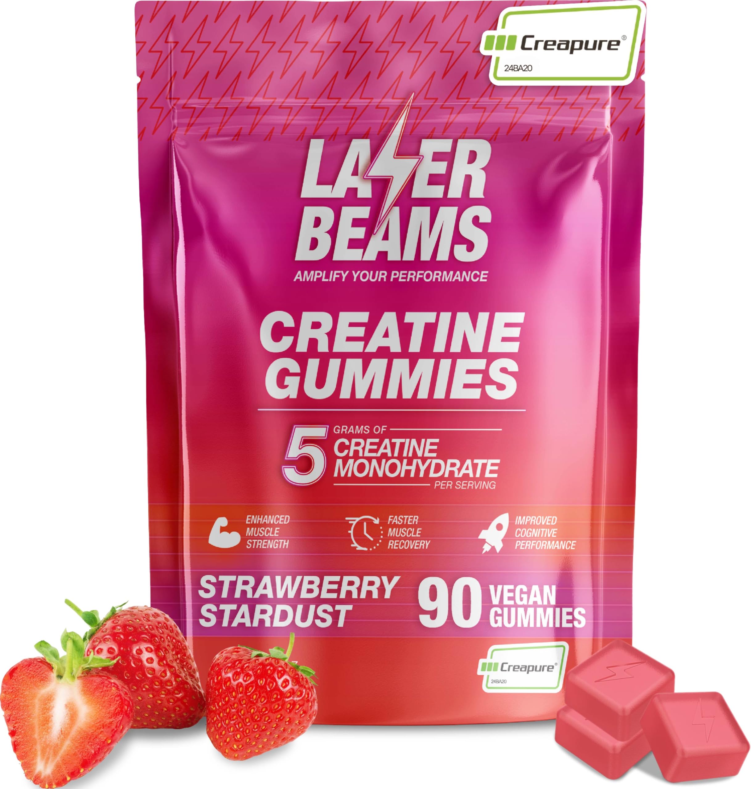 Main product image of Laser Beams Creatine Gummies