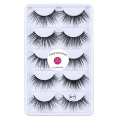 LASGOOS 3D Mink Lashes provide natural volume for everyday elegance.