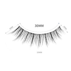 LASGOOS cruelty-free lashes are contact-lens friendly for safe wear
