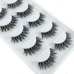 LASGOOS lashes trimmed to fit eye shape for a natural finish