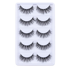LASGOOS luxurious Siberian mink 3D lashes for lightweight daily wear and natural volume.