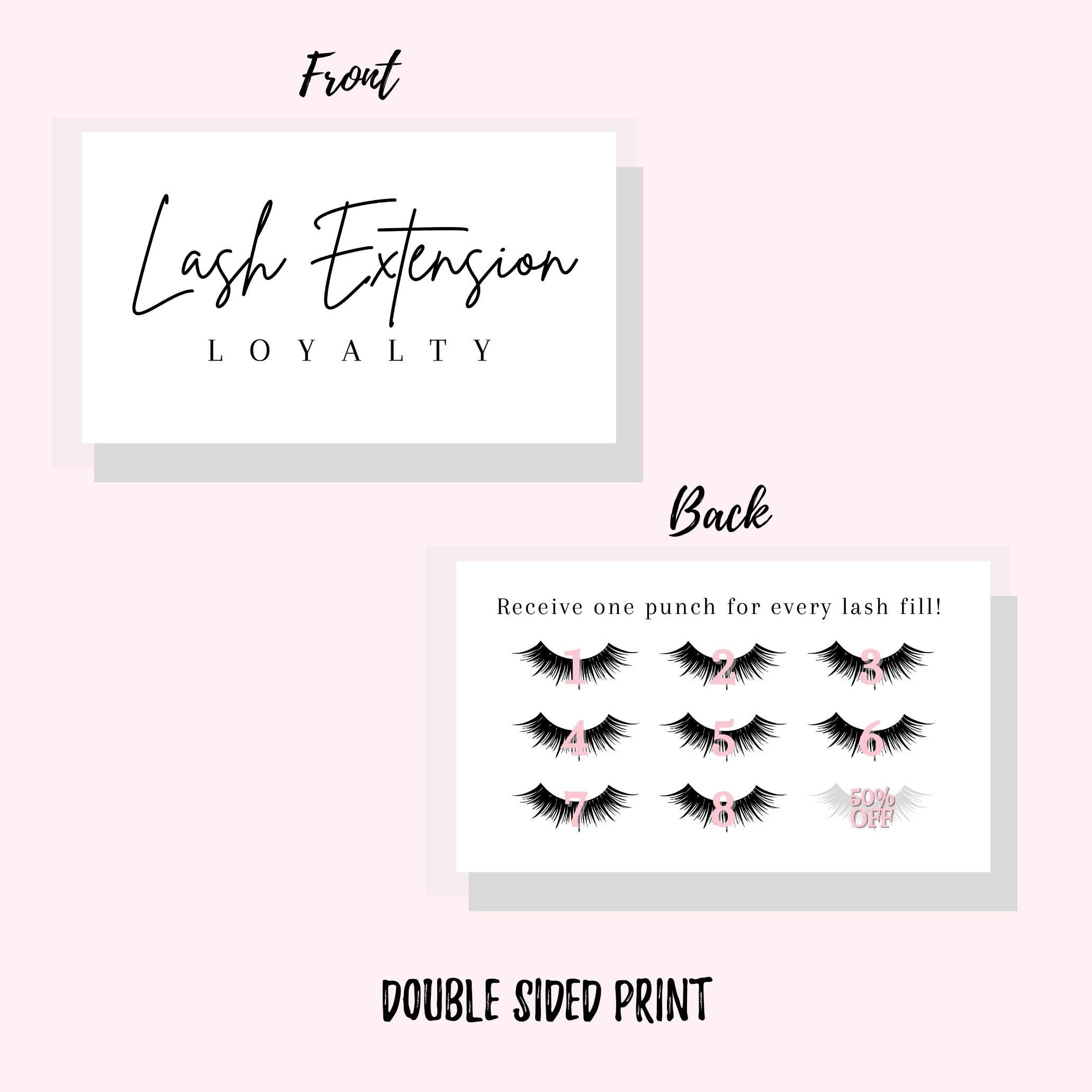 Lashicorn 2x3.5in glossy thick card, studio-ready for professional use.