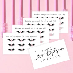 Lashicorn minimalist black and white design fits a clean lash studio aesthetic.