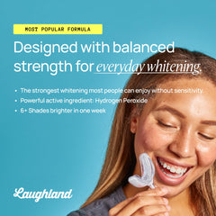 Home setup for Laughland whitening