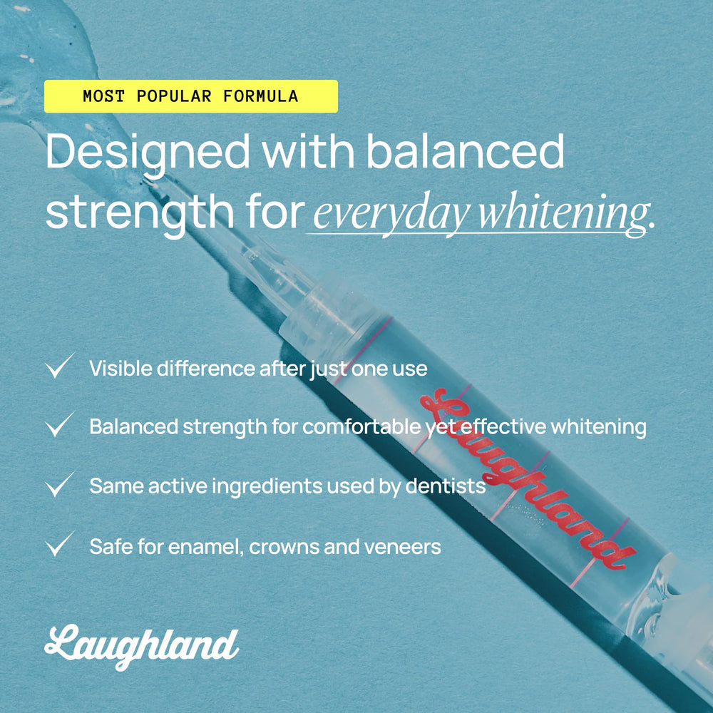 Travel-friendly Laughland 3 Pack whitening gel