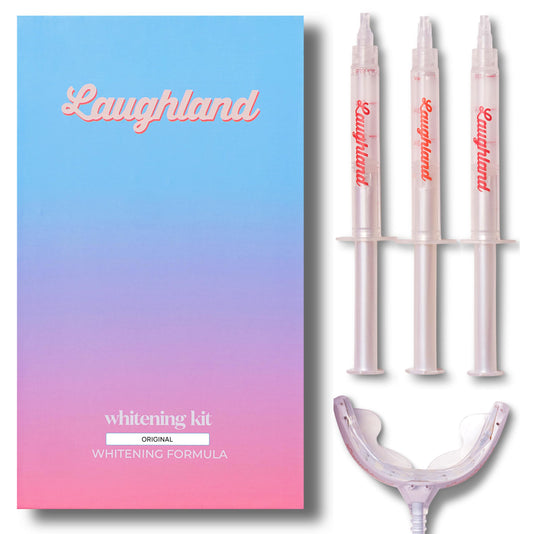 Laughland Teeth Whitening Kit packaging