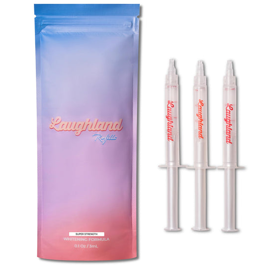 Hero image for Laughland Super Strength Teeth Whitening Gel 3 Pack