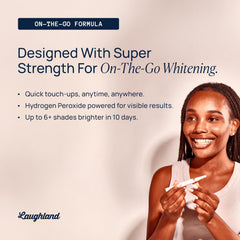 Compact Laughland whitening pen for travel